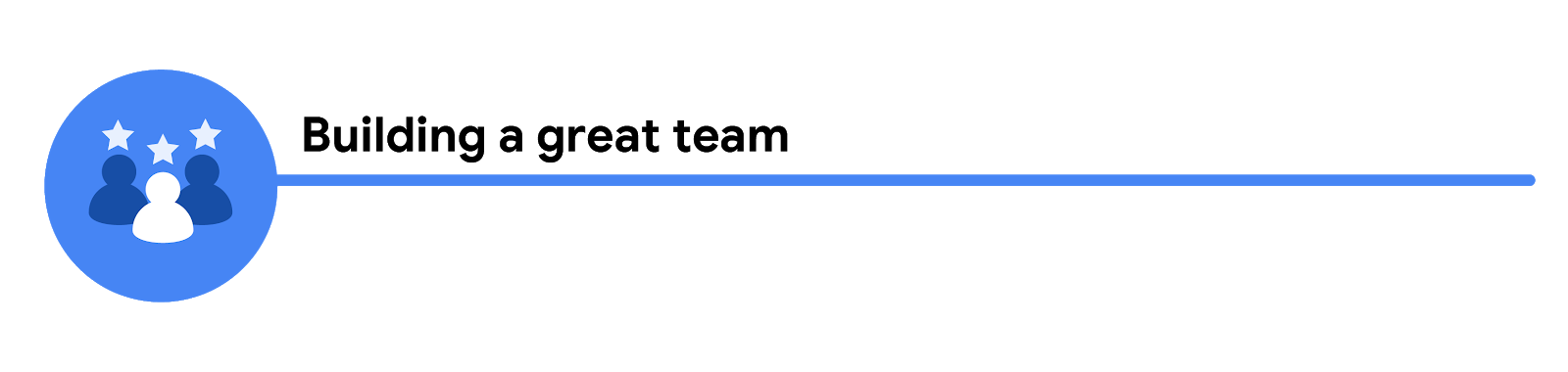 Subtítulo - Construir un gran equipo